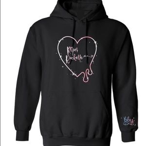 PIPER ROCKELLE DRIPPY HEART HOODIE